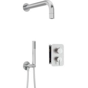 Concealed shower set with mixer BOX - with hand shower