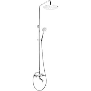 Shower head with bathtub faucet
