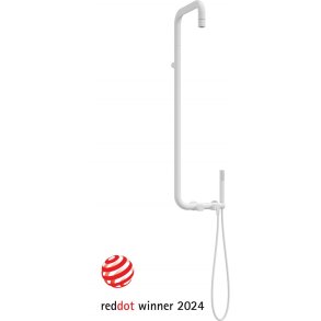 Rain shower with shower faucet