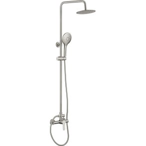 3-function shower head - with mixer tap