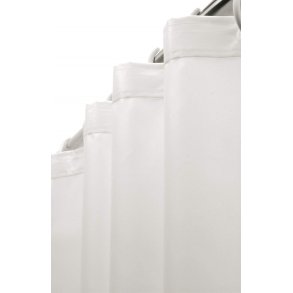 Universal shower curtain 180 cm - 12 eyelets