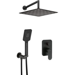 Concealed shower set