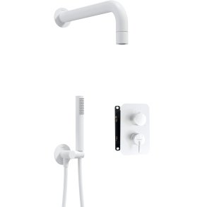 Concealed shower set with mixer BOX - with hand shower