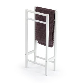 ARREDAMENTI SALVI' Towel Rack - 77 x 34 cm, White
