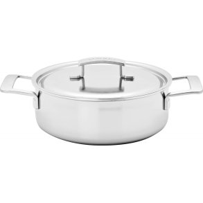 DEMEYERE INDUSTRY 5 Deep frying pan 2H with lid 24 cm