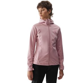 Women's Softshell Jacket 4F F215 Light Pink 4FWSS24TSOFF215 56S M