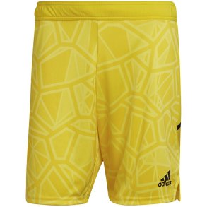 adidas Condivo 22 Men's Goalkeeper Shorts Yellow HF0141 M