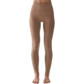Women's thermoactive leggings 4F F157 light brown 4FWAW24USEAF157 82S XS/S