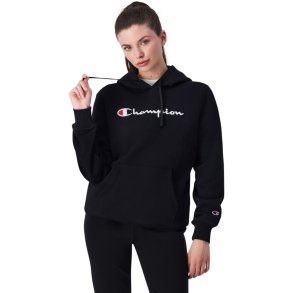 Champion Hooded Women's Sweatshirt Black 117529 KK001 L