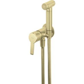 Concealed bidet mixer with bidetta receiver