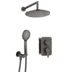 Concealed shower set with mixer BOX