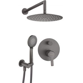 Concealed shower set