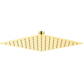 Steel shower head - 250x250 mm