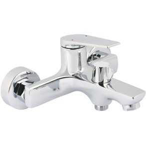 Wall-mounted bathtub faucet