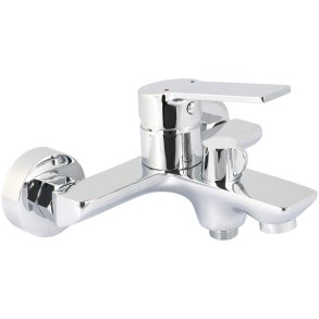 Wall-mounted bathtub faucet