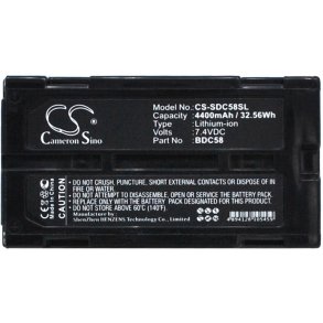Battery for Sokia BDC-58/70 7.4V4400mAh Li-Ion