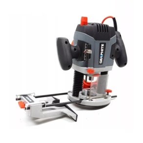 Router with 1300W, tool holder 6/12mm