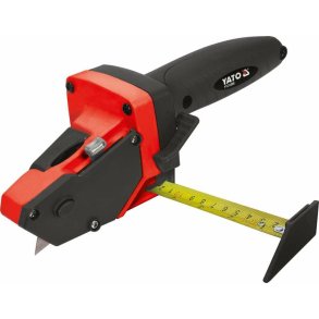 YT. KNIFE WITH A ROLLING MEASURE FOR CUTTING PLASTERBOARD