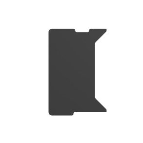 Left Desk Side Top Genesis Holm Modular 50 cm