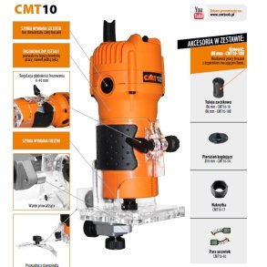 CMT edge milling machine 550W