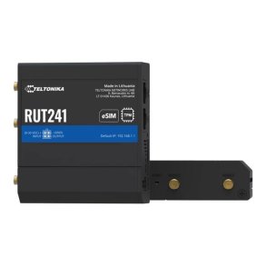 Teltonika RUT241 eSIM | Industrieller 4G-LTE-Router | Cat 4, 2x RJ45 100Mb/s, eSIM Cellulr netvrksrouter