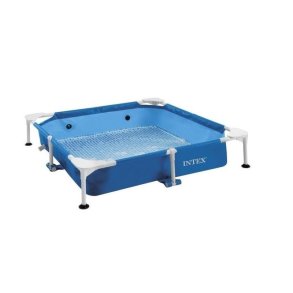 Frame pool for dogs square with pump