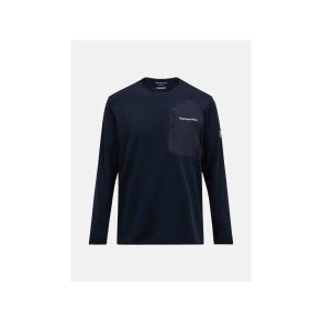 Sweatshirt PEAK PERFORMANCE Freelight Grid black