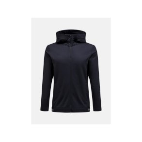 Sweatshirt Peak M Rider Tech Zip Hood black