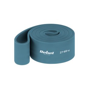 Latex Exercise Rubber - Power Band PL-6, blue 27-68 kg REBEL ACTIVE