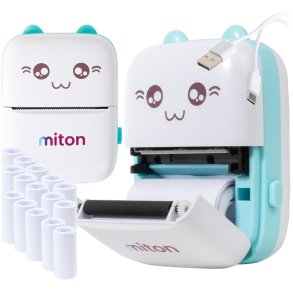 Miton D-001 Thermal Printer + 15 Rolls