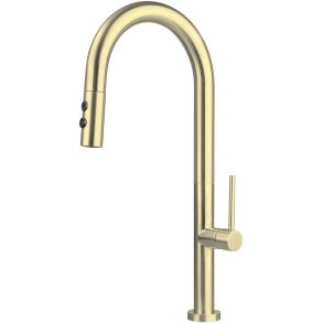 Kitchen faucet w/pull-out spout - 2 spray modes