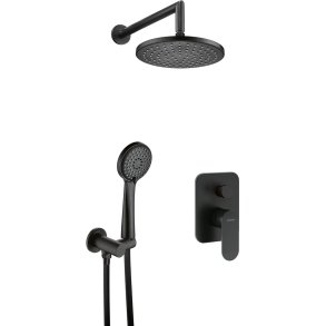 Concealed shower set