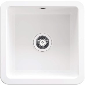 Ceramic 1-bowl sink