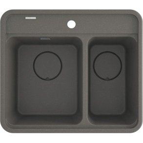 1.5-bowl granite sink