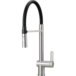 Kitchen faucet with flexible spout - 2 types of spray