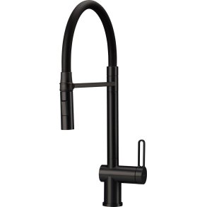 Kitchen faucet with flexible spout - 2 types of spray