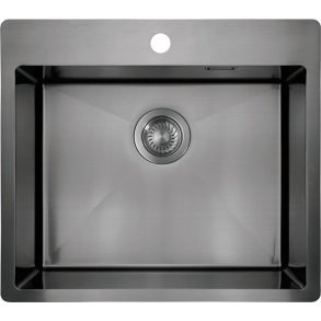 Steel sink 1-chamber