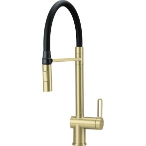 Kitchen faucet with flexible spout - 2 types of spray