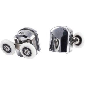 Upper double rollers for glass panes 5 mm - FI 23 mm