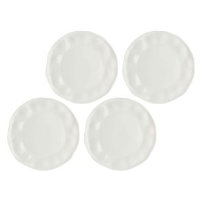 LA PORCELLANA BIANCA LUNIA Zestaw 4 talerzy obiadowych 32 cm