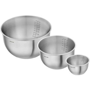ZWILLING FRESH & SAVE Set of 3 steel bowls