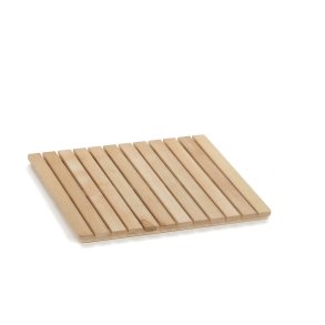 Shower Mat ARREDAMENTI SAMOA 58x58 cm, brown