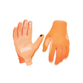 Cycling gloves POC AVIP Long - zink orange, M