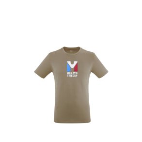 Koszulka męska MILLET Chamonix Tri Ts Ss M beżowa - M
