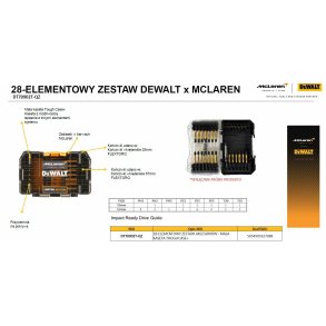 DEWALT FLEXTORQ BIT SET 28pcs. /MCALREN