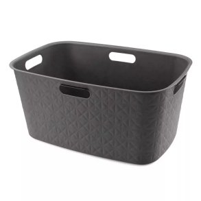 CURVER IRONING BASKET DARK GREY SOFTEX 45L