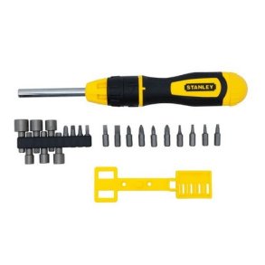 ratchet screwdriver with interchangeable bits
