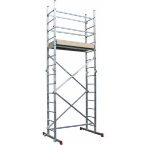 Articulated scaffold work height 4.85 m