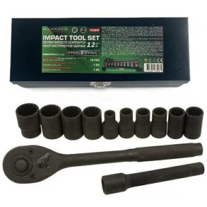 ROCKFORCE WRENCH SET 12pcs. 1/2