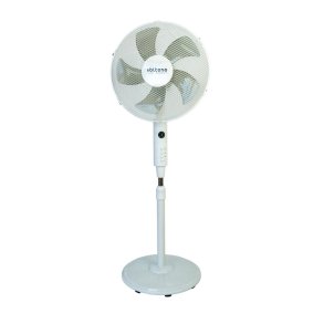 VOLTENO FLOOR FAN WHITE+ DISPLAY 40cm